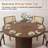 Cuji 47'' Round Pedestal Dining Table-1098238370