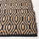 Arria Cape Cod Hand Woven Jute/Cotton Geometric Rug in Black/Natural
