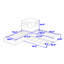 Lit plateforme simple en bois avec tiroirs de rangement, lit gigogne et bureau-1588393276