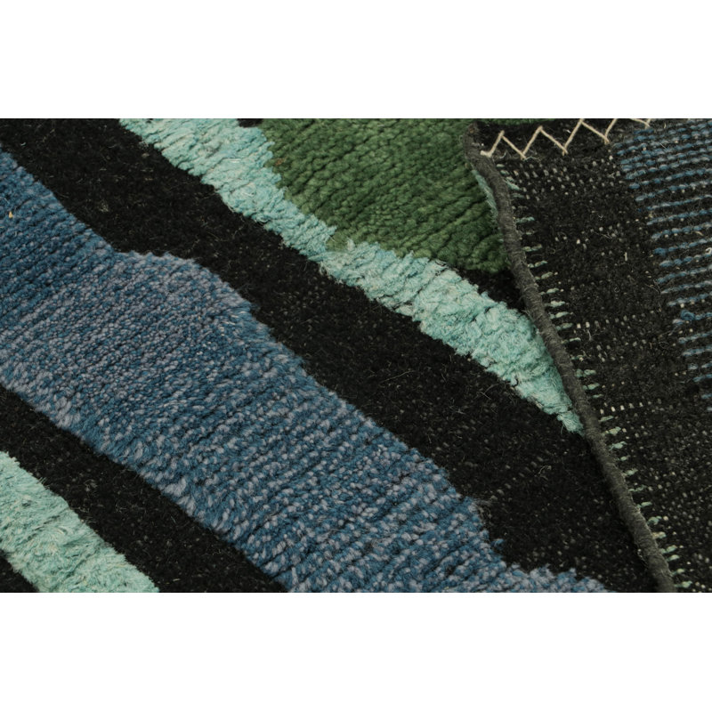 One-of-a-Kind Rectangle: 4'8" X 8'5" Hand Knotted Area Rug