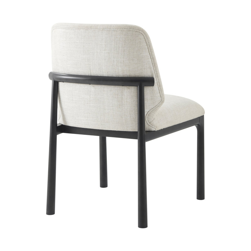 Kesden Upholstered Dining Chair, Silent Black