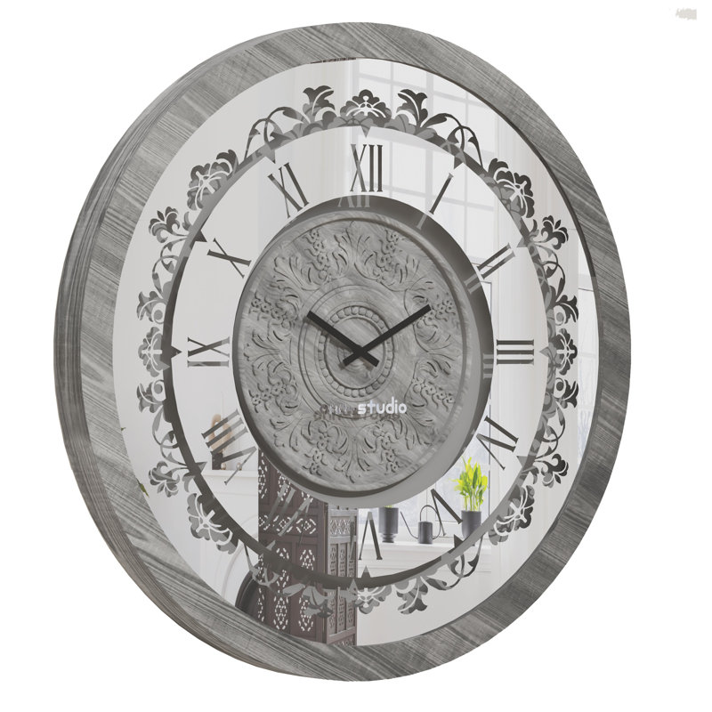 Falkville Wood Wall Clock