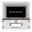 58" Tv Stand For Tvs Up To 65 Inch, Media Entertainment Center With Storage Cabinets, White Modern Tv Cabinet For Living Room-730995311-737041049