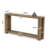 63" Solid Wood Console Table, 2-Tier