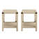 Kaydience End Table with Open Storage Shelf