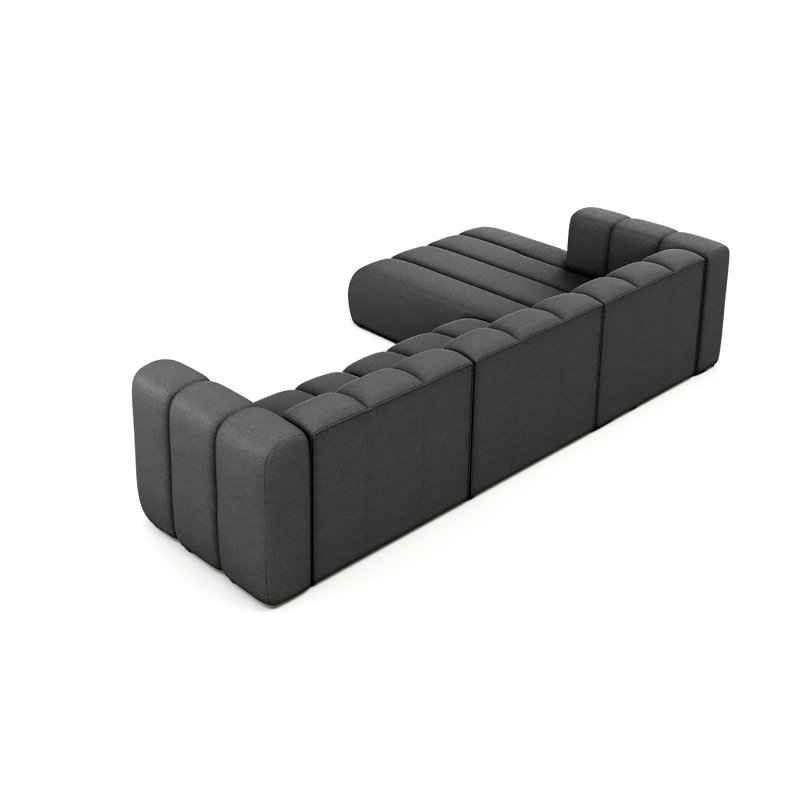 3 Seater Velvet Sectional