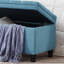Banc de rangement rembourré Bryhana