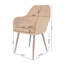 46cm H Upholstered Metal Upholstered Back Armchair-1903123970-1903123975