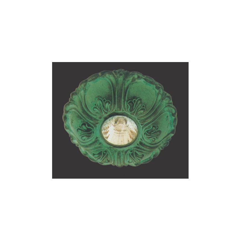 Blumenthal Flush Mount, Green