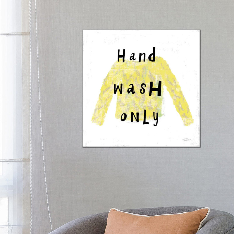 Laundry Rules IV by Sue Schlabach - Wrapped Canvas Print, 66.04 cm H x 66.04 cm W x 3.175 cm D