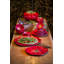 Tomato Earthenware Salad/Dessert Plate
