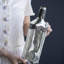 Vase en verre D3x12
