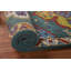 Tapis de couloir vert Kazak
