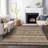 Premium Machine Washable Prisco Chocolate Rug-1201665206