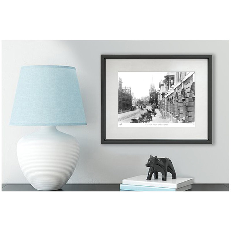 Oxford, High Street 1900 by Francis Frith - Single Picture Frame Print, 45cm H x 60cm W x 2.3cm D