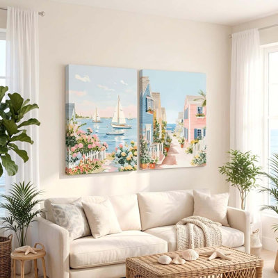 2 Piece Wrapped Canvas Print