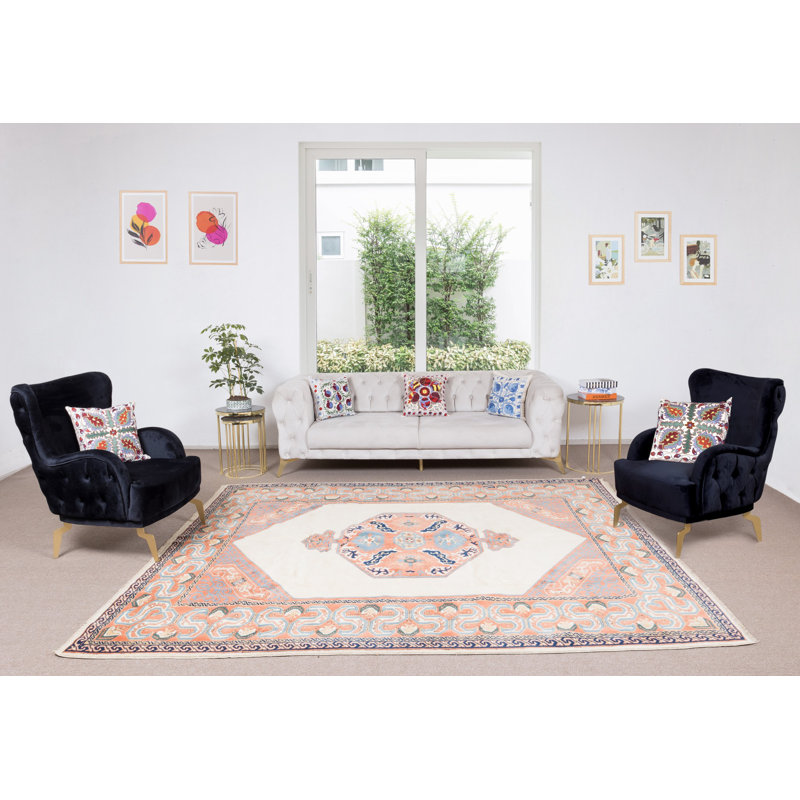 Tapis turc 100% laine fabriqué à la main