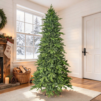  Arbre de Noël artificiel épinette vert non éclairé