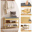 Nakaiya Polyester Blend Upholstered Storage Bench