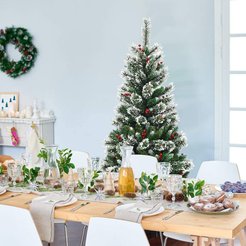 Artificial Christmas Tree, 4.92ft H x 2.4ft W x 2.4ft D