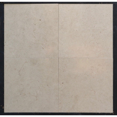 Carreau de sol et de pierre calcaire aspect pierre 16 po x 16 po Gascoigne