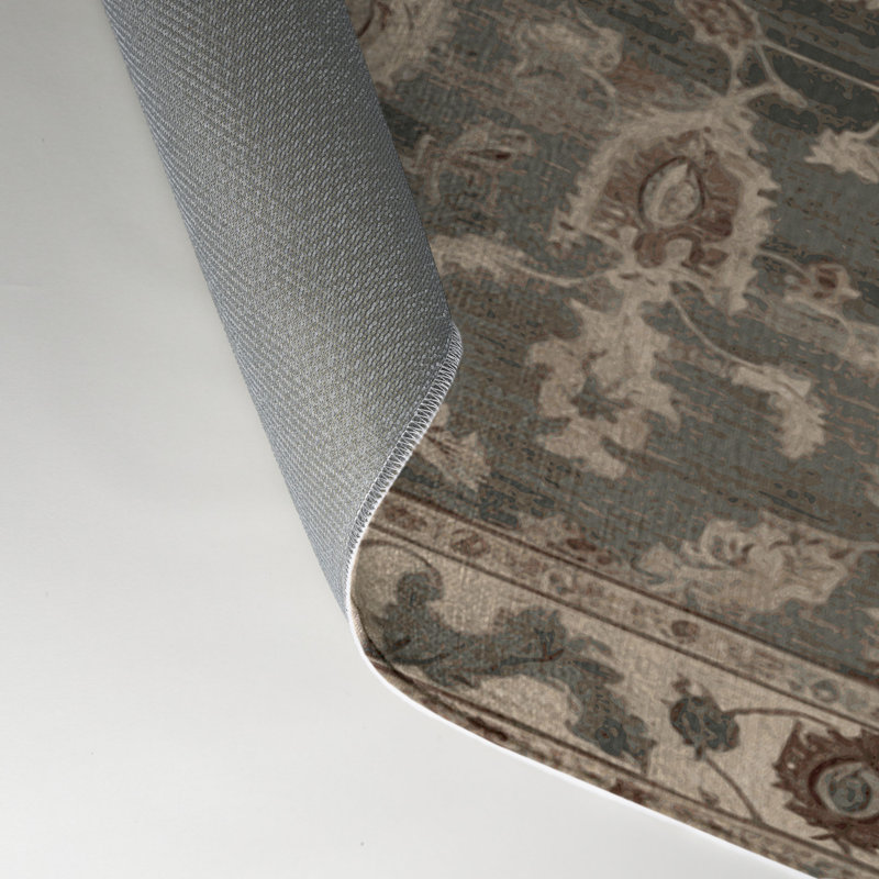 Tapis gris intérieur et extérieur surteint, Rectangulaire 3 pi x 5 pi
