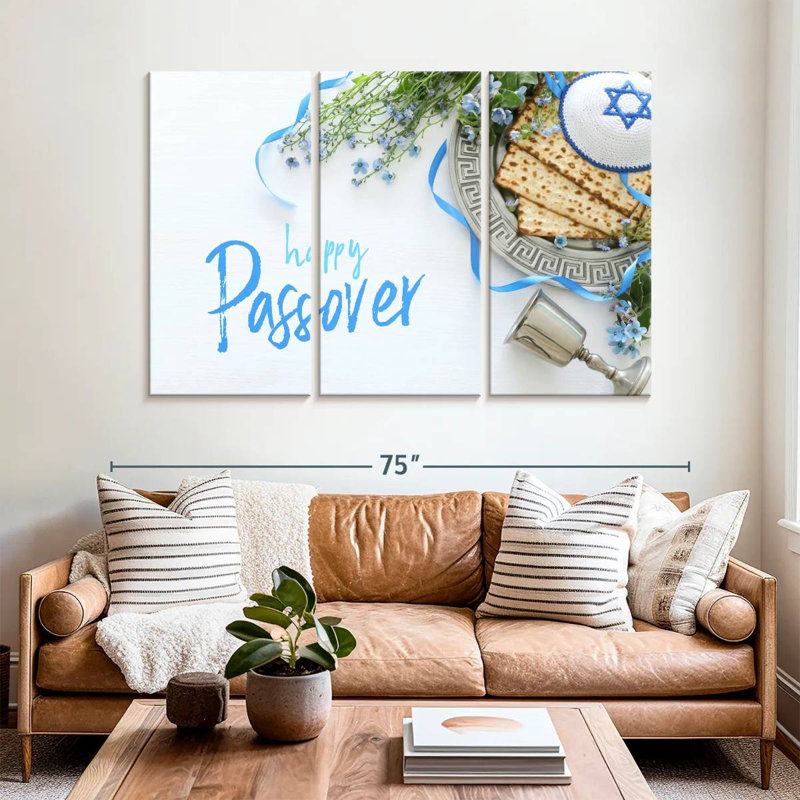 Happy Passover, H 42 po x l 65 po