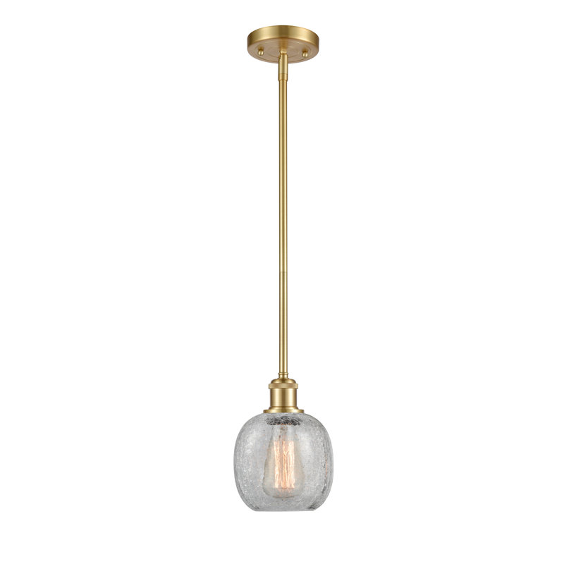 Carlucci 1 - Light Single Pendant, Seedy, Satin Gold