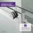 Stellar 60'' - W x 76'' H Double Added Door Frameless Shower Door with Tsunami Guard-52233382