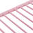 Metal Bunk Bed Pink Twin Over Twin