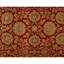 High-Quality Hand-Knotted Red And Ivory Area Rug