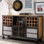 Winchcombe 150cm Solid Wood Bar Cabinet