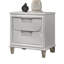 Table de chevet 2 tiroirs Classic Pearl