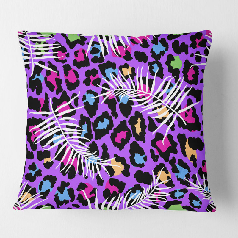 Coussin Leopard, 16 po x 1 po