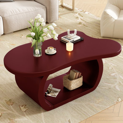 Table basse à plancher