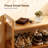 3-Tier Bamboo Shoe Rack Natural Wood Color 26.8 Inch