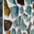 Distressed Metal Napkin Holder, Handcrafted Mosaic Napkin Holder