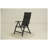 Set of 2 Adjustable Folding Patio Chairs with Padded Headrest - Heavy Duty Aluminum Outdoor Lounge Seating