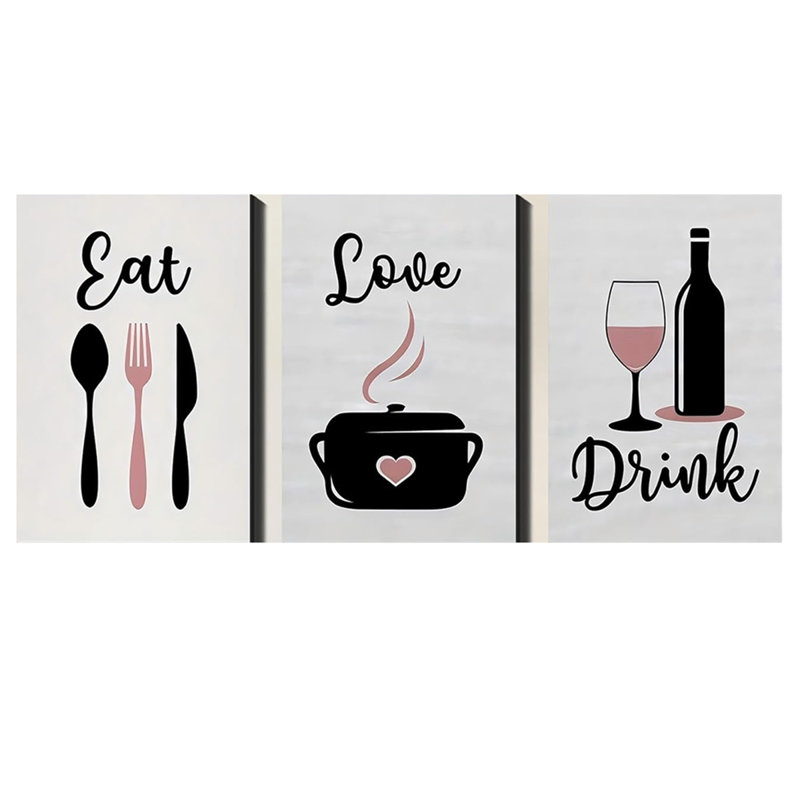 3 Piece Wrapped Canvas Print