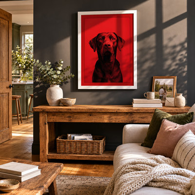 Steady Gaze Modern - Framed Print