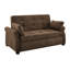 Canapé-lit convertible Serta Sabrina 72,6 po (184,4 cm) de taille Queen avec lit escamotable, accoudoirs arrondis et dossier capitonné-87054777