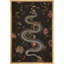 Moody floral serpent squelette gothique art moderne-101165870-101165866