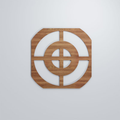 Panneaux muraux décoratifs en bois Sullivan