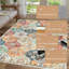 Grand tapis 274 x 366 cm (9 x 12 pi) en fausse laine ultra-douce, idéal pour la salle à manger, la chambre ou la cuisine. Résistant aux taches et fin, ce tapis d'appoint lavable à motif floral oriental est parfait pour le salon, la chambre à coucher ou la cuisine. Couleur orange.-1246099433-1246099445