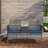 Navendra Fabric 7.29'' Reception Loveseat