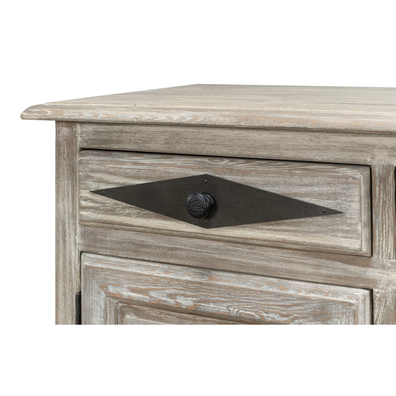 Bungalow 54'' W Solid Wood Sideboard