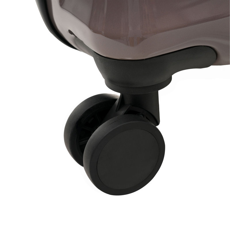 Ensemble de valises 3 pièces - Valises rigides avec roulettes et verrou TSA, léger et durable PC + ABS, conception extensible brillante et vibrante pour le voyage (20 po / 24 po / 28 po)