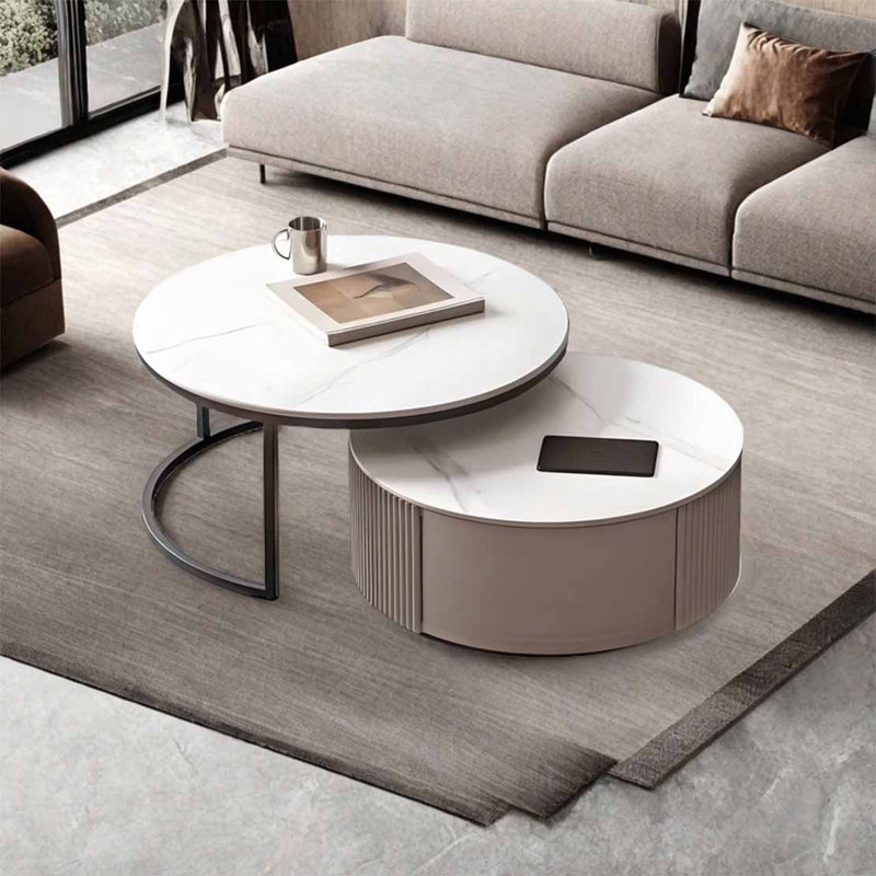 Table basse Light, Beige