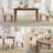 Upholstered 2Pcs Curved Back Dining Chairs-1084751118