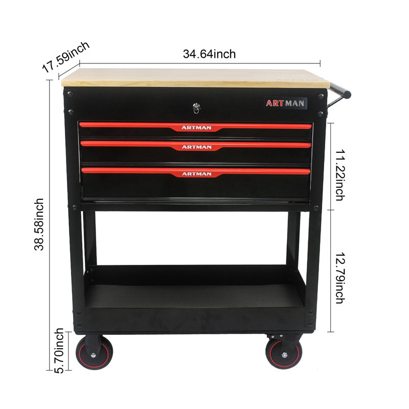 Veneaux 18'' W Metal Side Chest